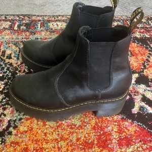 Dr Martens platform Chelsea boots